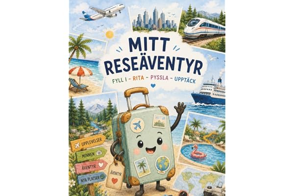 Mitt Reseäventyr: Fyll i - Rita - Pyssla - Upptäck
