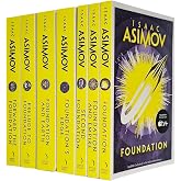 Isaac Asimov The Foundation Series 7 Books Collection Set((Foundation,Foundation and Earth, Prelude to Foundation &amp; Forward t