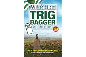 The Wiltshire Trig Bagger Challenge Logbook: Hiking Challenge Logbook Featuring 103 Trig Pillars In Wiltshire
