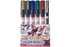 GSI CREOS Mr. Hobby Gundam zestaw markerów metalicznych, 1 sztuka (1 opakowanie)