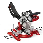 Einhell G&ouml;nye Testere TC-MS 2112 (max. 1.600 W, 5.000 devir/dakika, y&uuml;ksek kaliteli HM dişli testere bı&ccedil;ağı, 45&deg; sola/sağa ay