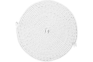 prota Bleiband für Gardinen, 10M Gardinenbeschwerer 500g Bleischnur Beschwerungsband, Schwer Bleikette Gardinenbeschwerer Gardinenbleiband für Vorhänge Gardinen Stoffe Moskitonetz (50g/M)