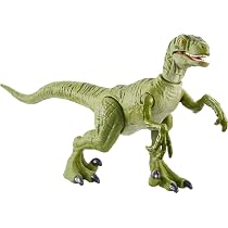 JURASSIC WORLD Danger Pack Velociraptor HYTK53 – Figurine Articulée Avec Réalité Augmentée