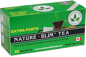 Nature Slim Tea – Tisane Laxative Détox Extra Forte 30 Infusettes | Malva Verticillata et Cassia Angustifolia pour Constipation et Digestion | Ventre Plat, Thé Minceur Naturel pour Perte de Poids