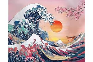 CICISTORY Peinture par Numéros pour Adultes,Acryliques Peintures Numéros Adultes Débutants Enfants Peinture avec 4 Pinceaux,40×50 cm sans Cadre