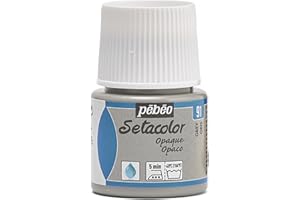 PEBEO Pébéo Setacolor - Pintura para Telas Opacas (45 ml) Color Gris
