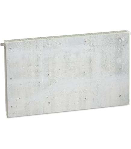 Magnetische radiatorbekleding, radiatorafdekking, wit, abstract, 80 x 60 cm, radiatorafdekking, magnetische afdekmat voor koelkast van een flexibele