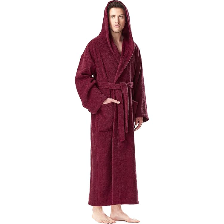 LEBENGOOD Badjas Dames 100% Katoen OEKO-TEX, Amerikaanse badstof 450 gsm, Jeugd, Douche, Zwembad, Bad, Unisex, Heren, Maten S M L XL XXL 3XL (XXL, Wit