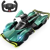 1:14 Aston Martin Valkyrie AMR Pro Işıklı Uzaktan Kumandalı Araba - A&ccedil;ık Yeşil