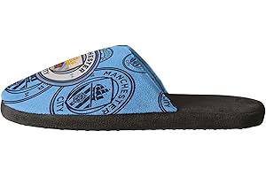 FOCO Officially Licensed All Over Team Print Football Mule Slippers
