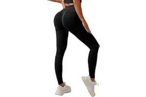 GRECERELLE Gym Leggings for Women Elasticated Waist Softness Elastic Butt Lifting Opaque Tummy Control Trousers Yoga Workout Running Walking Pants for Ladies