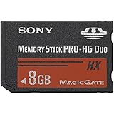 Sony 8GB High Speed 50MB/s MemoryStick Pro -HG Duo Flash Memory Card - MSHX8B2