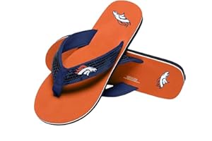 FOCO Women's Nfl Team Logo Sequin Strap Sandals Flip FlopsMiami Dolphins Sequin Flip Flop - Womens Medium