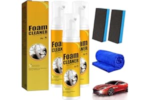 HIDRUO Neat Freakz Car Restoring Spray, Multifunctional Car Magic Foam Cleaner, Powerful Stain Removal Kit for Car (100ML, 3PCS)