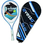 Avessa Flg-623 L.Blue Flamingo Patterned Tennis Racket Blue