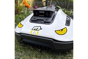 IKSAMY Landroid naklejki na oczy robota koszącego, zestaw dekoracyjny – naklejki na roboty koszące I Robot trawnikowy do Mammotion Yuka Mini itd.