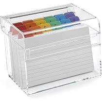 Flashcards Summit – 400 Cartes Lignées 7,5 X 12,5 Cm, 4 Couleurs Pastel, Idéales Révisions Examens