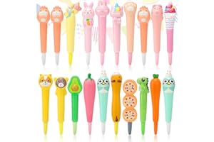 OPPZZIT Party Bag Fillers for Girls and Boys, Class Fifts for 20 Children, 20 Pcs Multi Coloured Pens All in One, Goodie Bags Filler for Kids