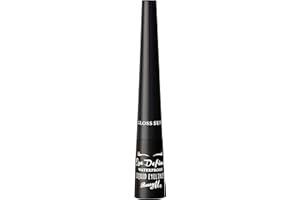 Barry M Cosmetics Eye Define Longlasting Liquid Eyeliner, Super Gloss Black