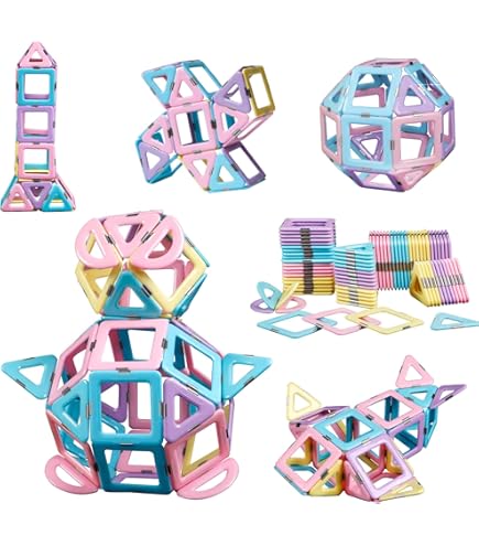 Mysoler Magnetische Bausteine - Kreatives Spielzeug Für Kinder