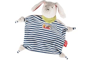 ‎SIGIKID SIGIKID Schnuffeltuch Baby Schmusetuch Hund - Kuscheltier Spielzeug Stofftier -Einschlafhilfe, Stofftuch zum Kuscheln für Babys und Kleinkinder ab Geburt - Kuscheltuch für Neugeborene - Made in Europe