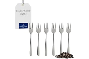 Villeroy & Boch Daily Line Set Forchettina Dolce, Acciaio Inossidabile 18/10, 147 mm