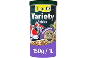 Tetra Pond Fish Food Variety Sticks 150g - biologically balanced for pond fish