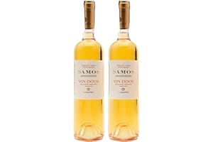 ‎JASSAS GRIECHISCHE FEINKOST Samos Wein Vin Doux 2x 0,75l Likörwein weiß süß P.D.O. | 15% Vol. | Samos Wein | + 20ml Jassas Olivenöl