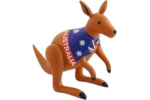 HiFEN® Inflatable Kangaroo with Australian Flag Design – 70cm Giant Aussie Party Decoration & Fun Toy