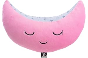 BENBAT Travel Pillow - Travel Pillow for Babies - Neck Support for Children - Pillow for Children - Pillow for Children from 4 Years (Pink)