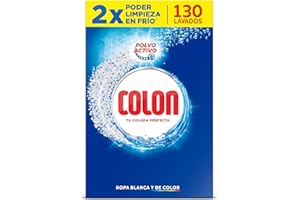 Colon Detergente Polvo, Azul, 130 Lavados, 130 Dosis