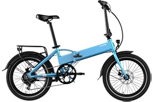 ‎LEGEND EBIKES LEGEND EBIKES Monza, E Bike Elektrofahrrad Herren und Damen, Fahrrad Auswechselbare Batterie, Elektrofahrräder 250W, E-Bike Klapprad 6 Gänge, Räder 20 "