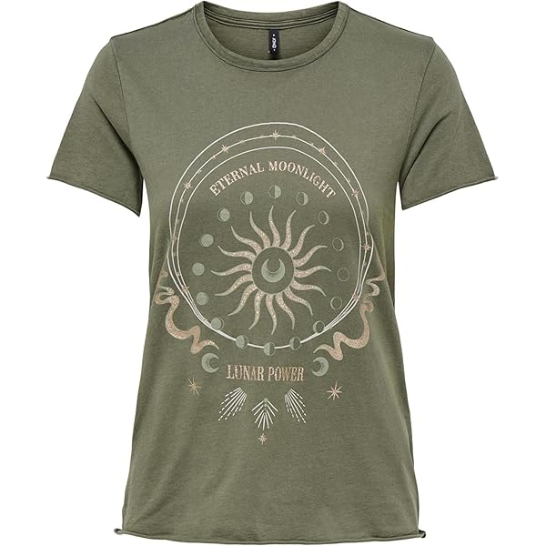 ONLMOSTER GLITTER S/S TOP NOOS JRS Chocolate Truffle/CH