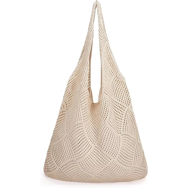 Damen Stroh Handtasche - Bohemian Strandtasche Mit Reißverschluss