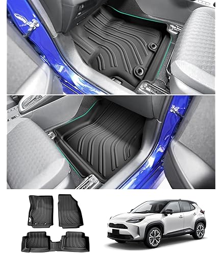 Mossa Tapis De Sol Adapté Pour Toyota Yaris I (3 Portes