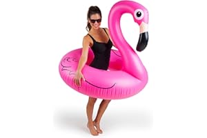 BigMouth Inc Flotador Rosado del Flamenco Piscina