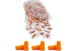 TNSOYCA 30 pares de tapones para los oídos con cancelación de ruido,tapones de espuma reutilizables,empaquetados individualmente, para dormir, ronquidos