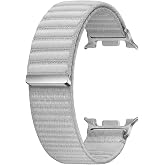EWEC Samsung Galaxy Watch 9 / Watch 8 (40mm/44mm) ve Watch 8 Classic (46mm) Uyumlu Nylon Loop Velcro Kumaş Kordon &ndash; Dinamik L