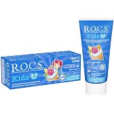 R.O.C.S. Kids 3-7 Yaş Flor&uuml;rs&uuml;z Diş Macunu Meyve K&uuml;lahı Tadında (1 x 45 g)