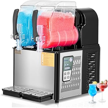 8L Commerciële Slush Ijsmachine Ijsmachine Slushy 1800W slush machine | NL