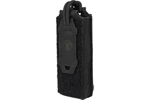 TOPTACPRO Singola pistola Molle Mag Pouch M1911 92F 9mm .40S&M Open top Magazine Holder Tactical Tool Pouch Flashlight Holster 500D Nylon