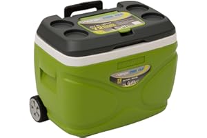 Vango Pinnacle Cool Box Cooler Ice Box | Highly Insulated, Portable, Leakproof, Durable, Ice Rentention, Food Safe - Camping, Fishing, Beach, Festival, Picnic
