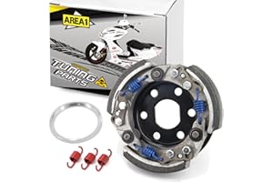 Area1 Embrayage sport réglable D = 112 (110 mm) compatible avec 50 cc 2 temps : Explorer Race GT50 AGM Luxxon Rivero Mawi Tauris Speedjet Rivero (1E40QMB)