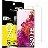 NEW'C Set di 2 pellicole proteggi schermo in vetro temperato per Samsung Galaxy S20 FE / S20 FE 5G, anti-graffio, senza bolle