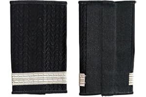 MONOJLY 1 paire d'épaulettes de pilote professionnelles, épaulettes d'uniforme de capitaine, épaulettes uniformes pour cosplay