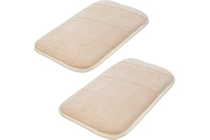 LINYAPRY 2 set di cuscinetti per gomito per computer, supporto per tastiera e ufficio, per alleviare il dolore al gomito (cammello)