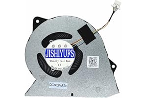 JISHIYUFS Nouveau CPU Ventilateur de Refroidissement pour DELL Vostro 3510 3420 3250 Inspiron 3511 3515 Series 0RFF51 EG50040S1-CQ71-S9A DC28000WFS0 DC5V 0.35A 3.2CFM Fan