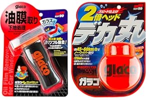 SOFT99 Glaco Roll On Sigillante per vetri & Glaco Glass Compound