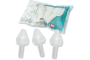 M BY MARCO MALTONI Set Irrigatore Nasale per Lavaggio, Igienizzabile by Marco Maltoni, Made in Emilia-Romagna, 3 Olive Nasali Large