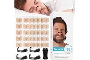 KOJ RLX Magnetic Nose Strips (60 Strips),Nasal Strips Nose Strips for Breathing,Reduce Snoring,Skin-Safe,Improve Sleep Quality Anti Snoring Devices Snoring Aids for Men & Women- Extra Strength